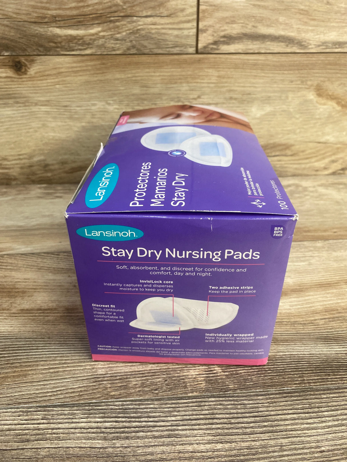 NEW Lansinoh Stay Dry Nursing Pads 100ct - Me n Mommy To Be
