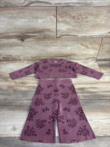 Modern Moments 2pc Knit Sweater Set Purple sz 12m
