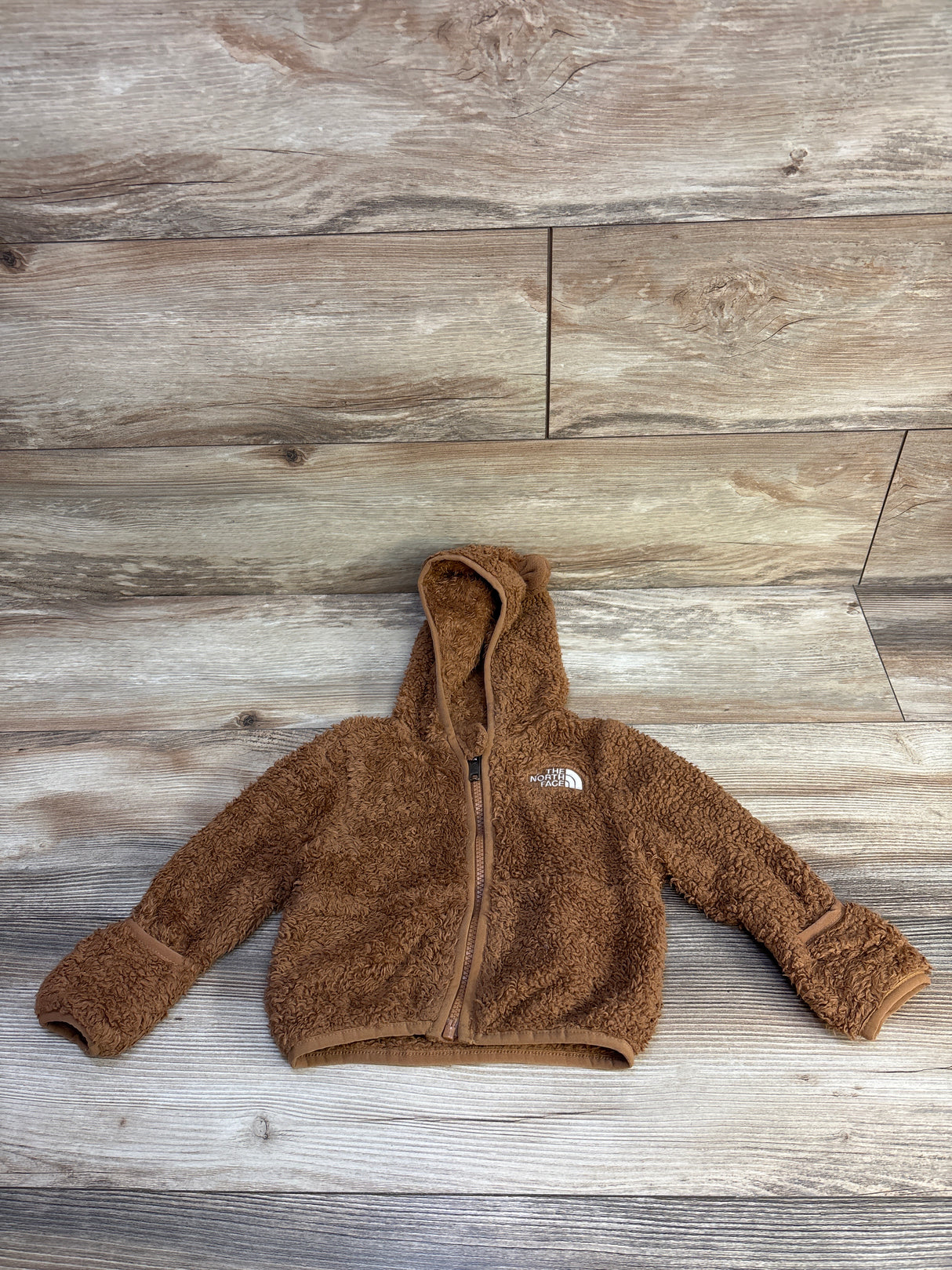 The North Face Campshire Full Zip Hoodie Brown sz 6-12m