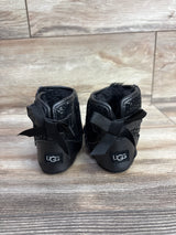 Ugg Jesse Bow II Gel Hearts Boots Black sz 4/5c