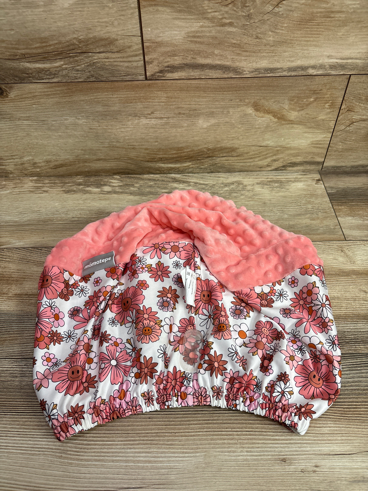 Mamatepe Floral Floor Seat Cover, Compatible with Bumbo & Nuby - Pink