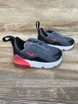 Nike Air Max 270 TD 'Grey Hyper Pink' Sneakers sz 4c