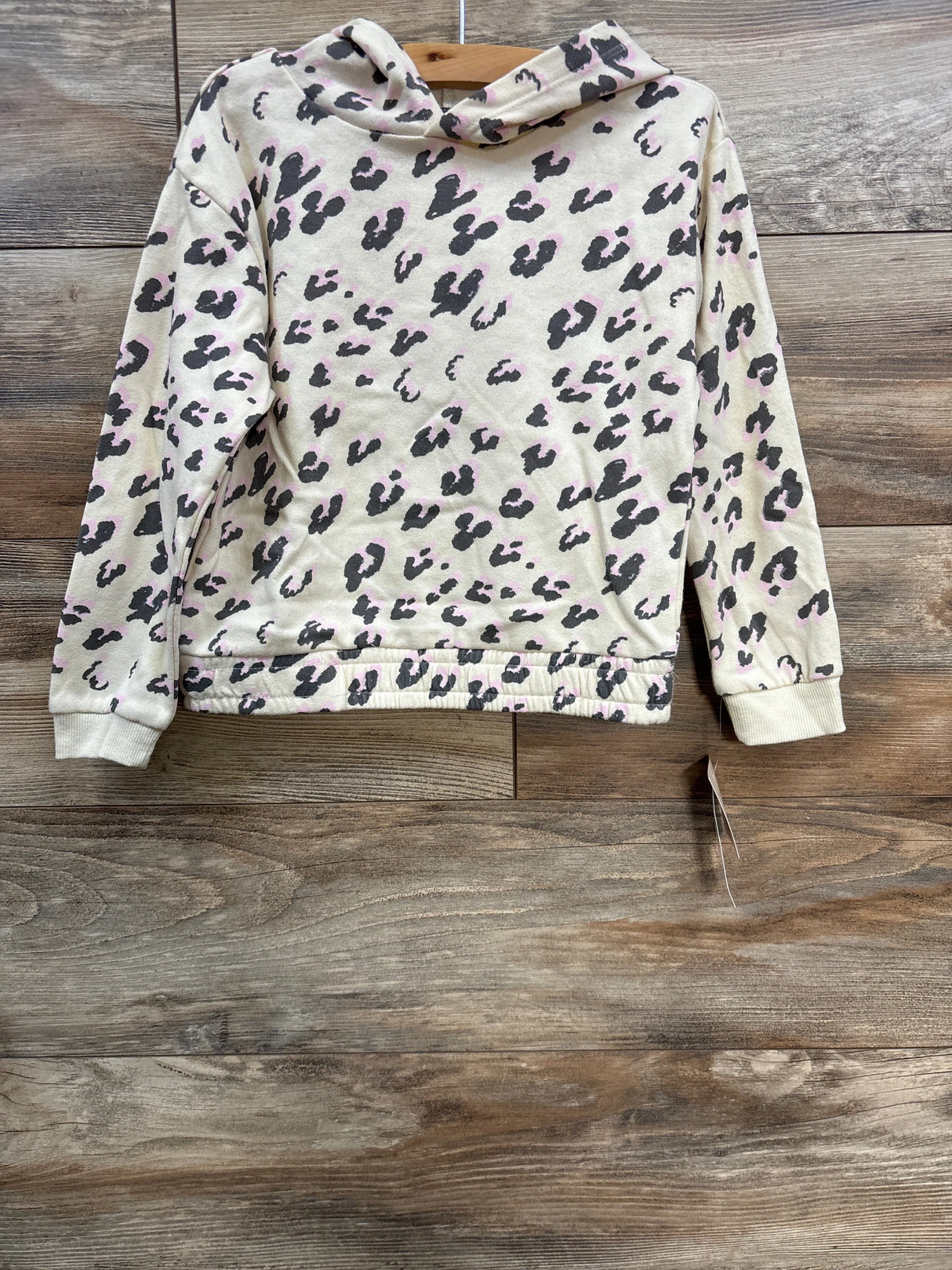 NEW Grayson Mini Leopard Print Pull Over Sweater White sz 5T