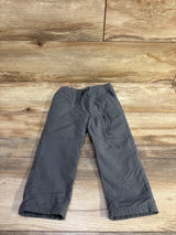 Cat & Jack Lined Drawstring Joggers Grey sz 2T