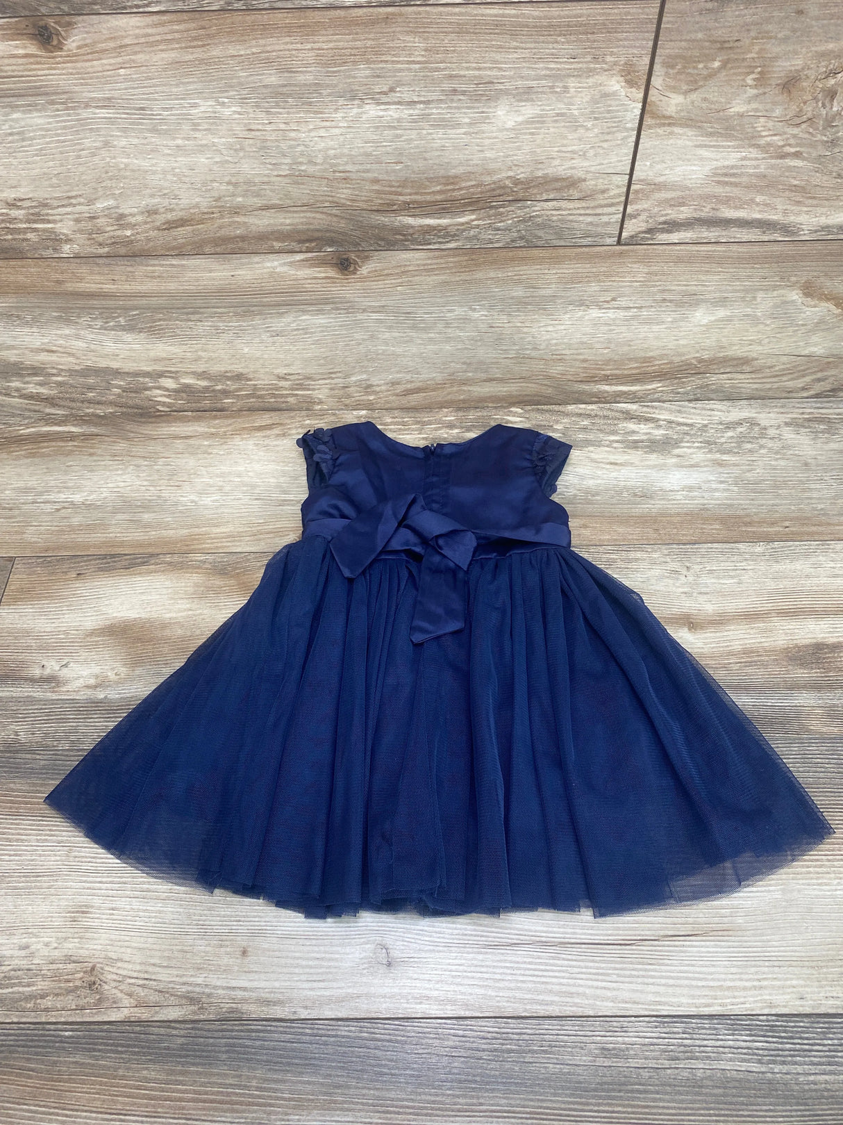 Popatu Tulle Floral Dress Navy sz 18m