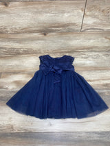 Popatu Tulle Floral Dress Navy sz 18m