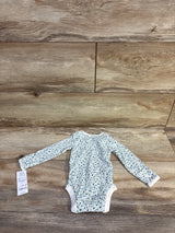 NEW Just One You Long Sleeve Bodysuit White sz Newborn
