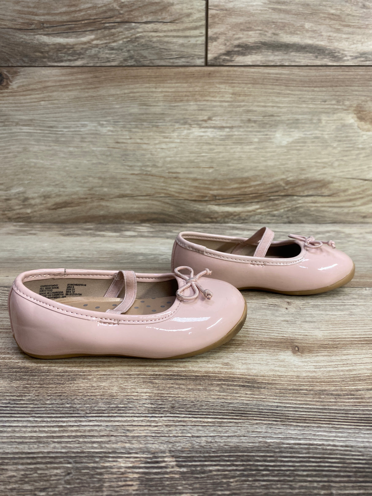 Wonder Nation Bow Ballet Flats Pink sz 5c