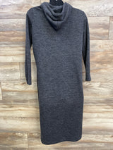 Klmom Nursing Hoodie Sweatshirt Dress Grey sz Medium