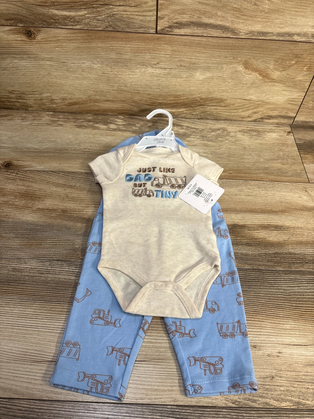 NEW Sterling Baby 3pc Set Beige sz 6m