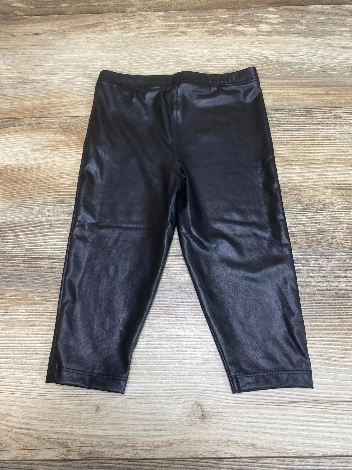 Monica + Andy Faux Leather Pants Black sz 12-18m