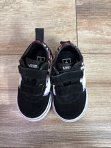 Vans Ward V Double Strap Sneakers Black sz 5c