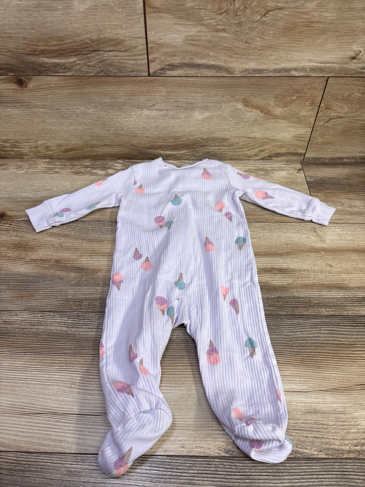 Carter's Ribbed Sleeper Purple sz 6m