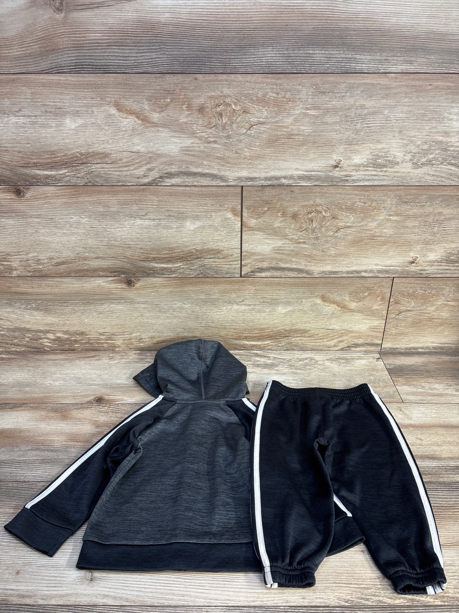 Adidas 2pc Tracksuit Set Black sz 12m