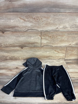 Adidas 2pc Tracksuit Set Black sz 12m