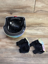 Kids Helmet & Elbow Pads Pink