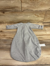 Long Sleeve Swaddle Sack Grey sz 0-6m