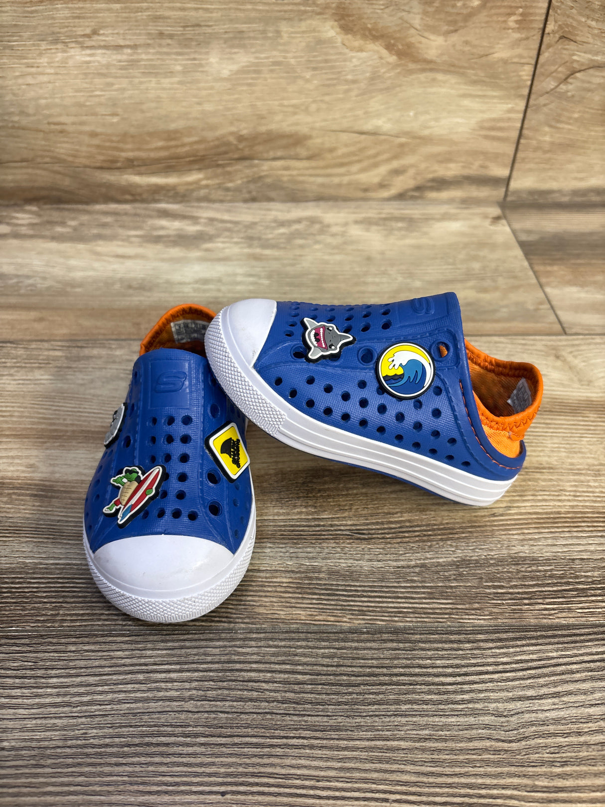 Skechers Foamies Slip On Shoe Blue sz 6c