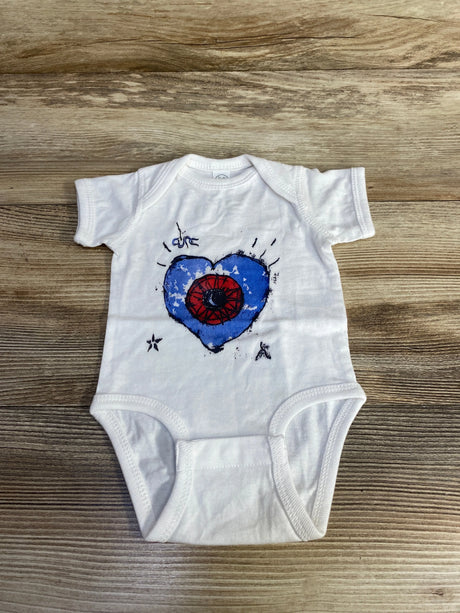 Rabbit + Skins Bodysuit White sz Newborn - Me n Mommy To Be