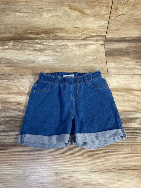 Cat & Jack Soft Pull On Shorts Blue sz 3T - Me n Mommy To Be