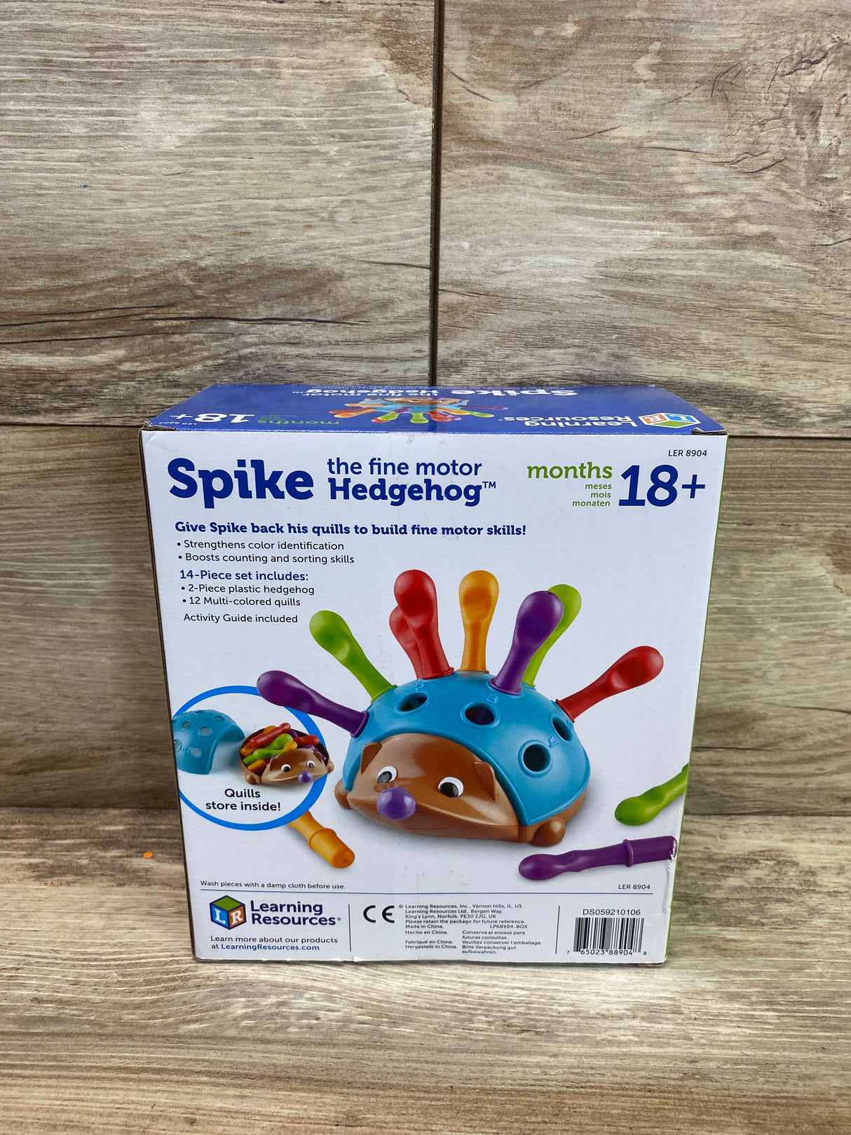 NEW Learning Resources Spike the Fine Motor Hedgehog