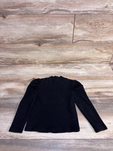 Baby Gap Puff Sleeve Rib Shirt Black sz 3T