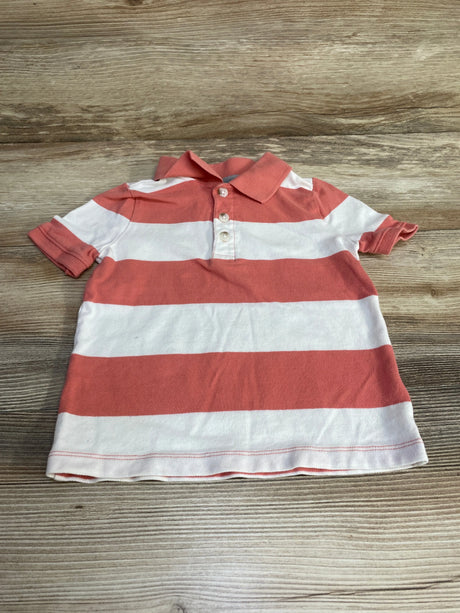 Old Navy Striped Polo Shirt White sz 3T - Me n Mommy To Be