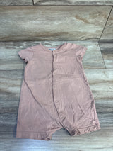 H&M Button-Front Shortie Romper Tan sz 9m