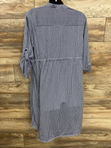 Eden & Olivia Maternity Striped Dress Blue sz XL