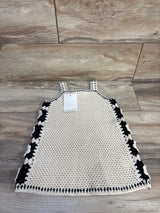 NEW Zara Crochet Sleeveless Dress Cream sz 3T