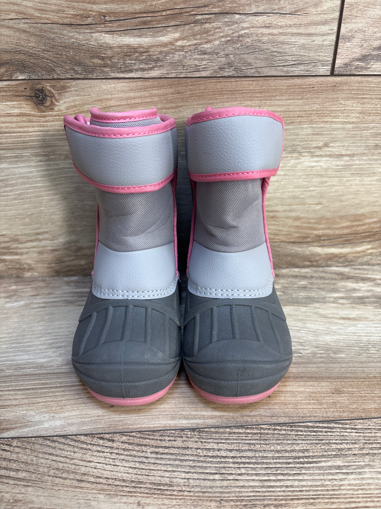 Cat & Jack Lenny Winter Snow Boots Grey sz 7c