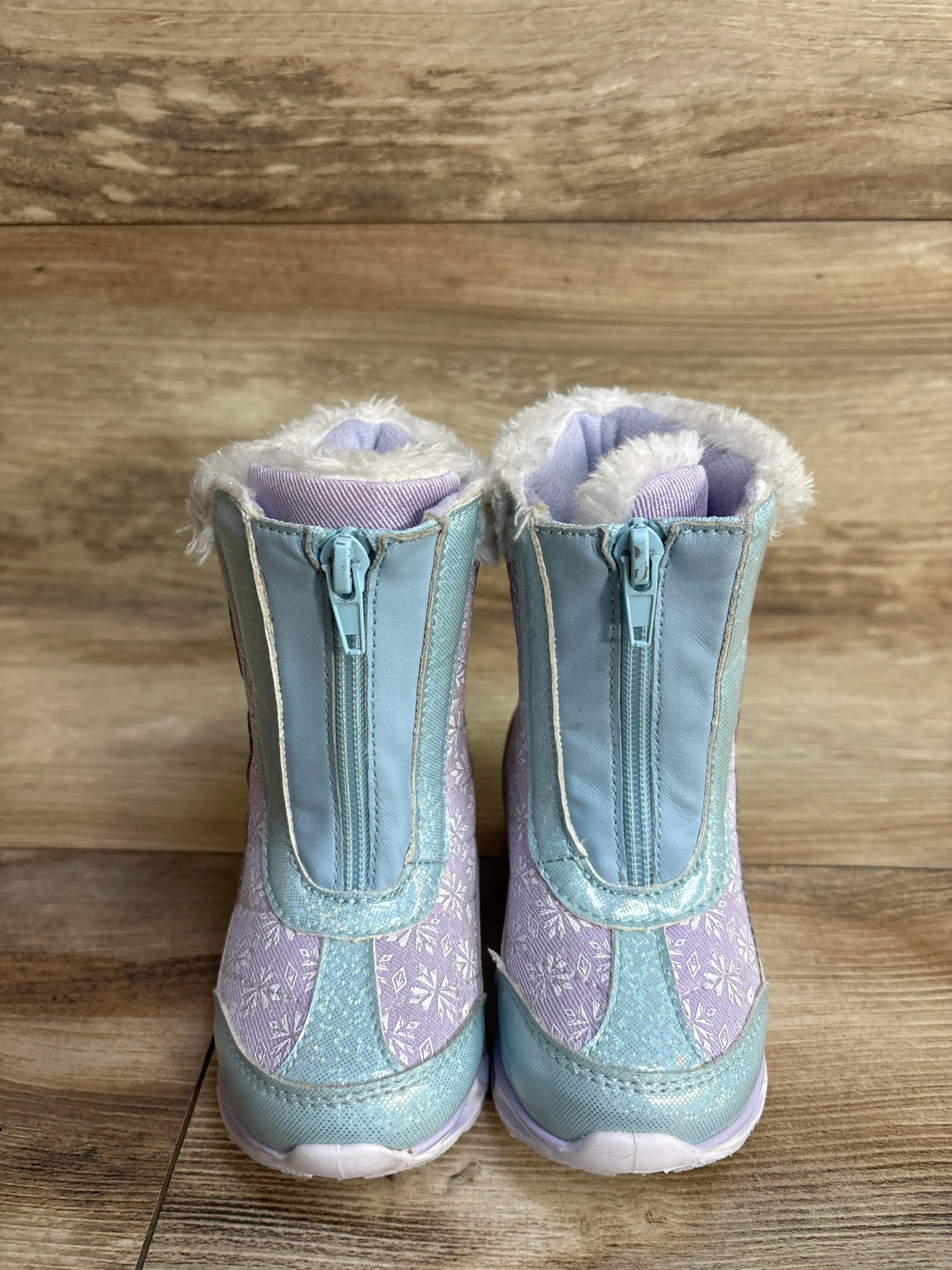 Josmos Disney Frozen Snow Boots Purple sz 7c