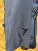 Medcouture Maternity Scrub Top Navy sz Small