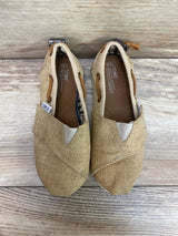 Toms Natural Burlap Bimini Shoes Sz 10.5c