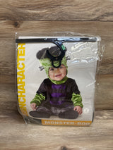 Incharacter Monster Boo Black sz 12-18m