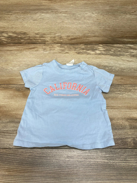 H&M Blue California Shirt sz 6m - Me 'n Mommy To Be