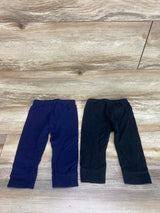 Baby Gap 2pk Pants Navy/Black sz 12-18m