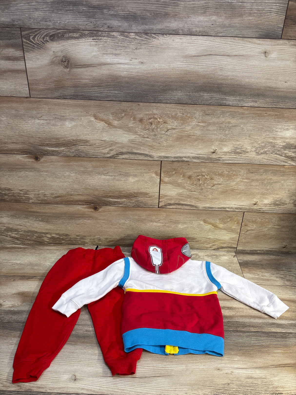 Nickelodeon PAW Patrol 2pc Ryder Hoodie & Joggers Set White sz 3T