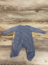 Just One You Star Print Sleeper Slate sz Newborn