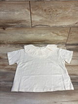 NEW Next Frill Collar Shirt Cream sz 2-3T