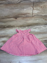 M&S Striped Dress Red sz 12m - Me n Mommy To Be