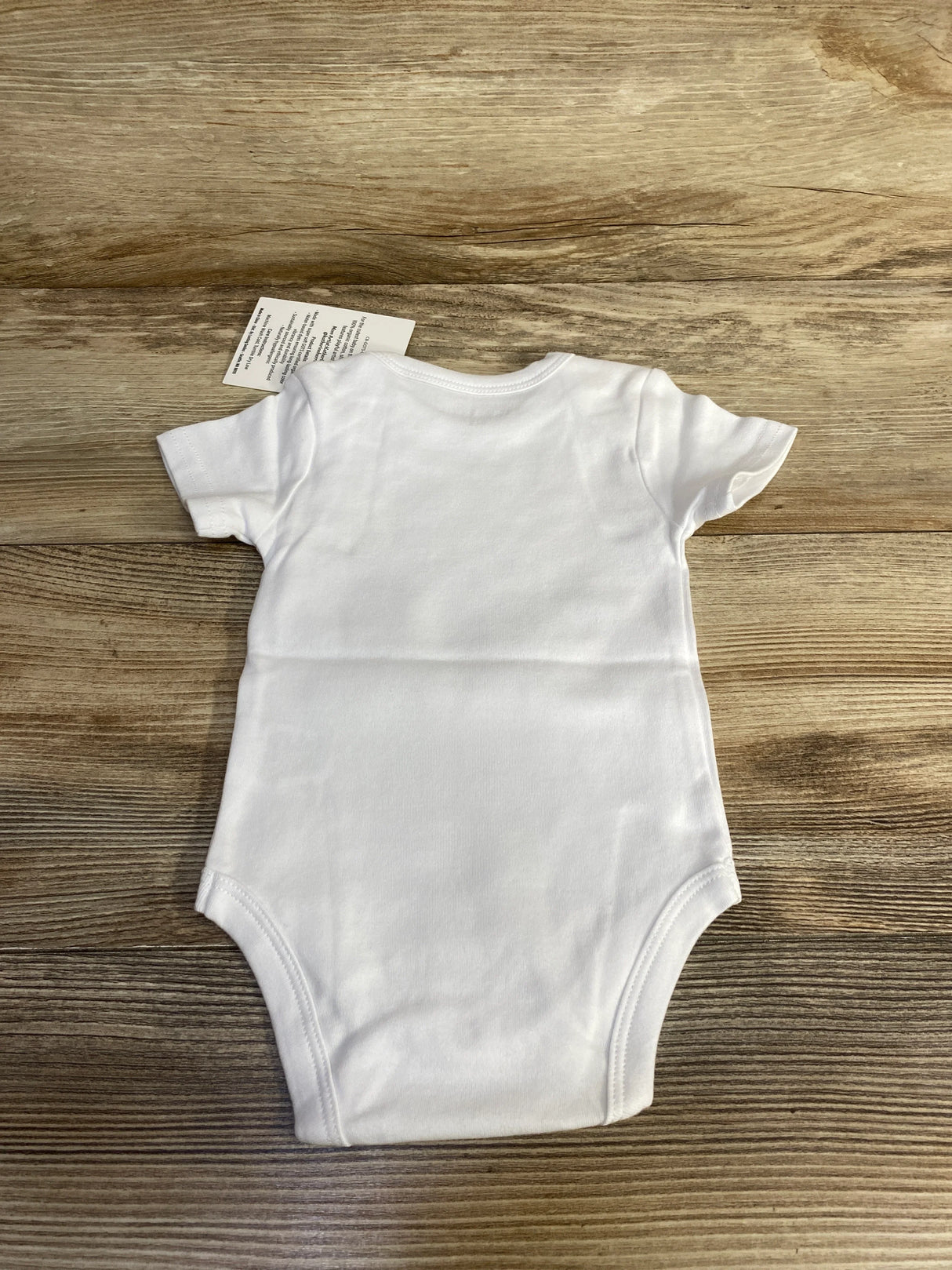 NEW Lasting Smiles New To The Crew Bodysuit White sz 0-3m - Me n Mommy To Be