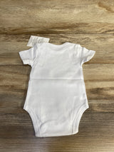NEW Lasting Smiles New To The Crew Bodysuit White sz 0-3m - Me n Mommy To Be