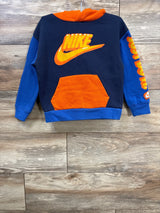 Nike Raglan Pull Over Hoodie Blue sz 4T