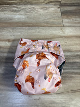 La Petite Ourse All-in-One Reusable Cloth Diaper with Booster Chicken Print
