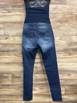 S.O.N.G Full Panel Denim Maternity Jeans Blue sz Small