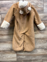 Baby Gap Faux-Suede Hooded Snowsuit Brown sz 18-24m