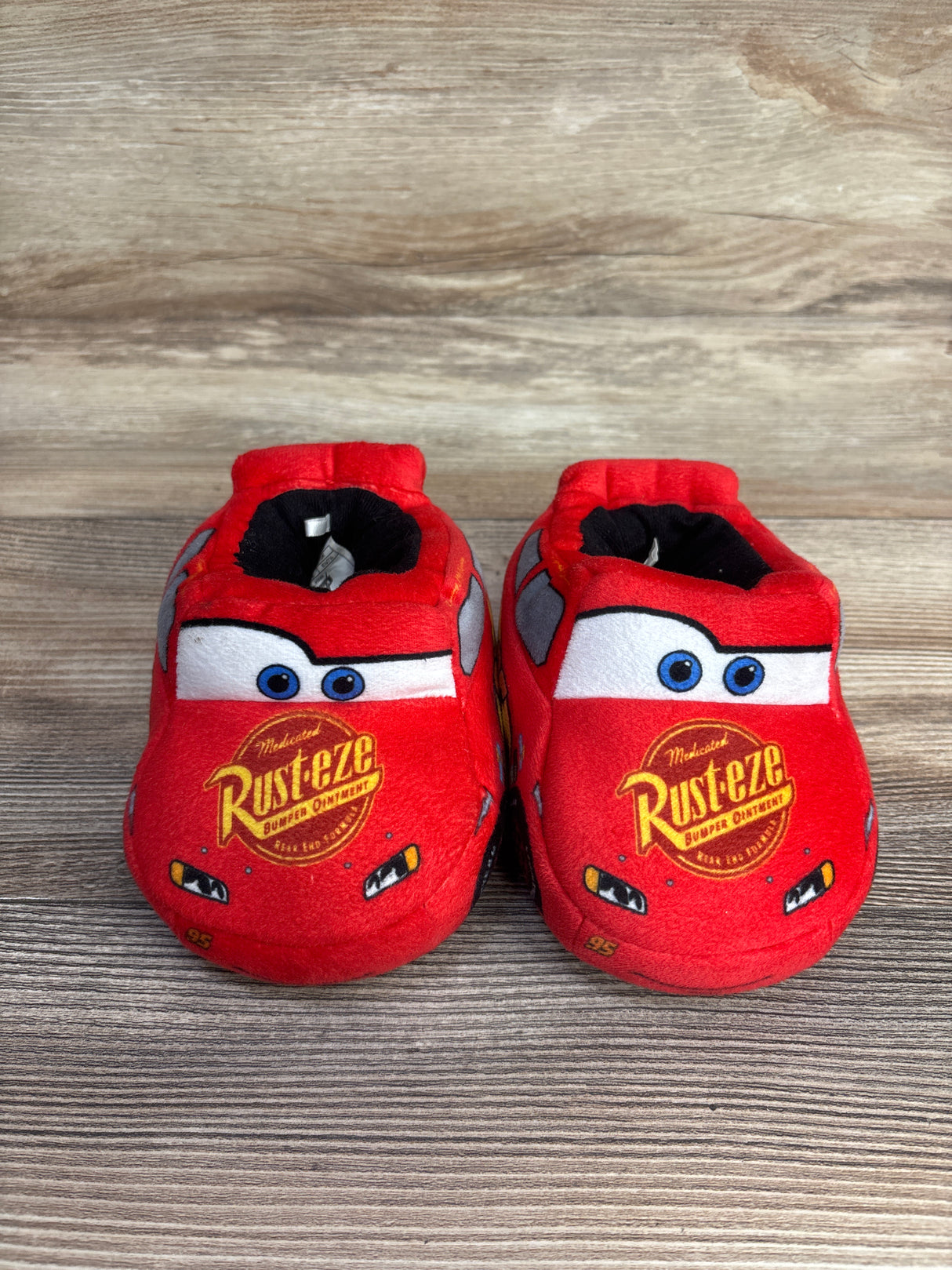 Disney Pixar Cars Lightning McQueen Speedster Slippers sz 7/8c