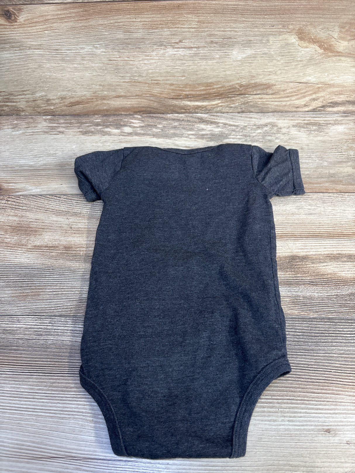 Bella + Canvas Thankful For My Mama Bodysuit Grey sz 12-18m