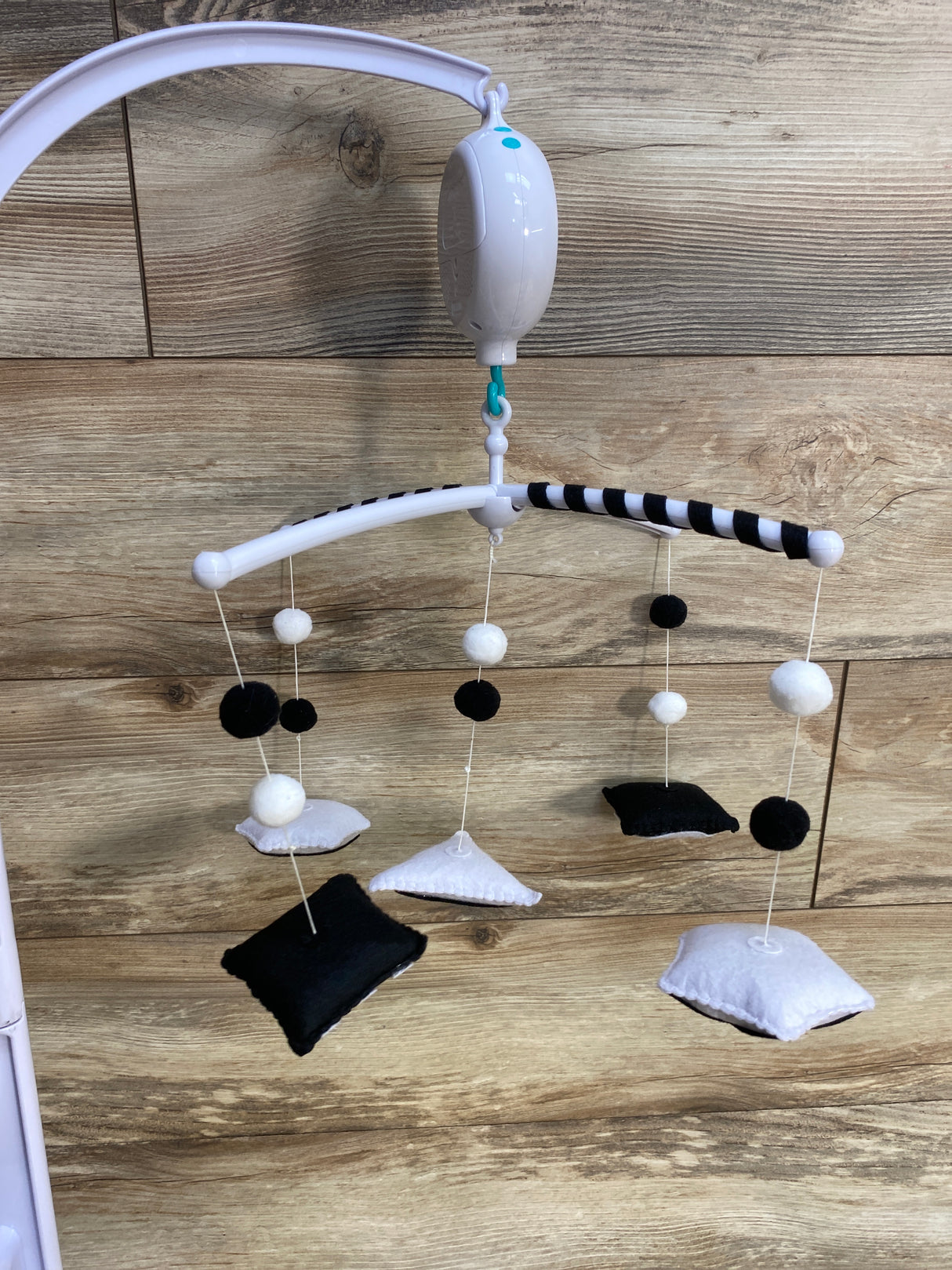 Tiny Tigies Black & White Crib Mobile
